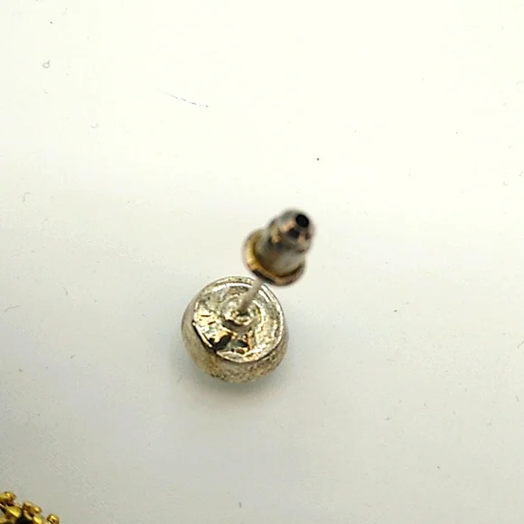 Rhinestone Teardrop Marquis Tassel Fringe Solitaire Earrings Set of 3 Mismatched - Picture 5 of 10